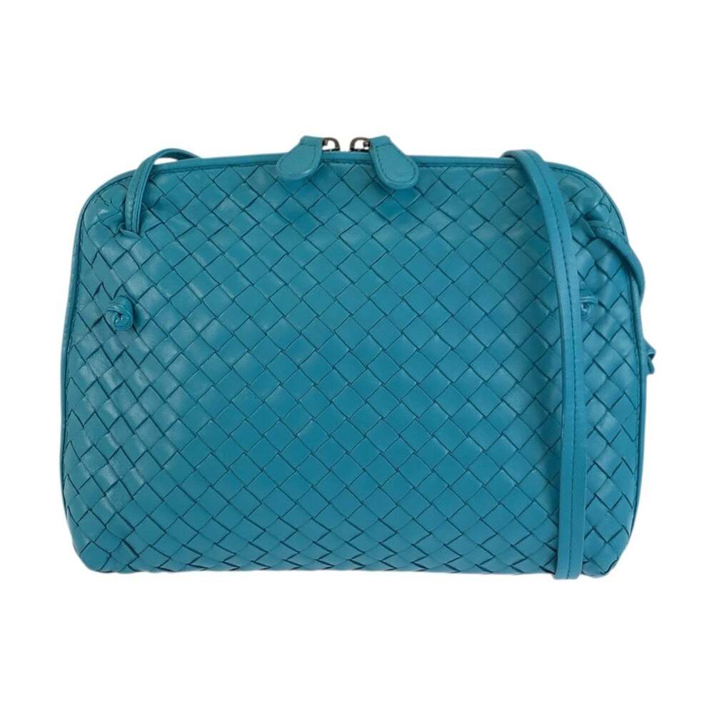 BOTTEGA VENETA Leather Intrecciato Shoulder Bag - Picture 1 of 9